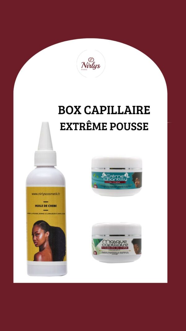 Coffrets produits capillaires