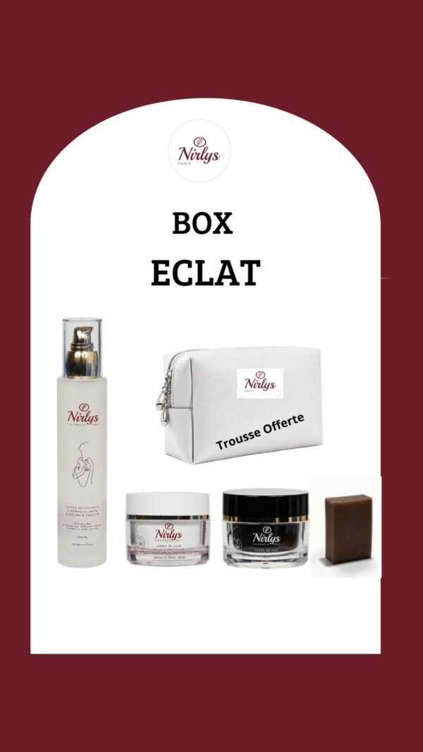 coffret soins éclat