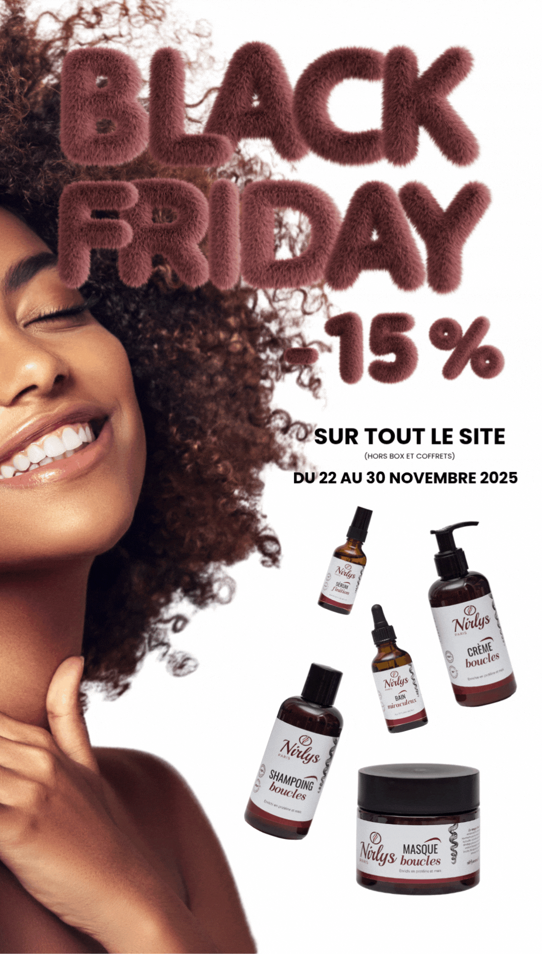 Mobile BLK FRDY Cheveu - Nirlys Paris