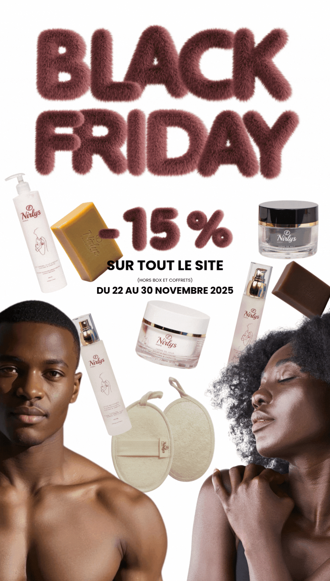 Mobile BLK FRDY Peau - Nirlys Paris