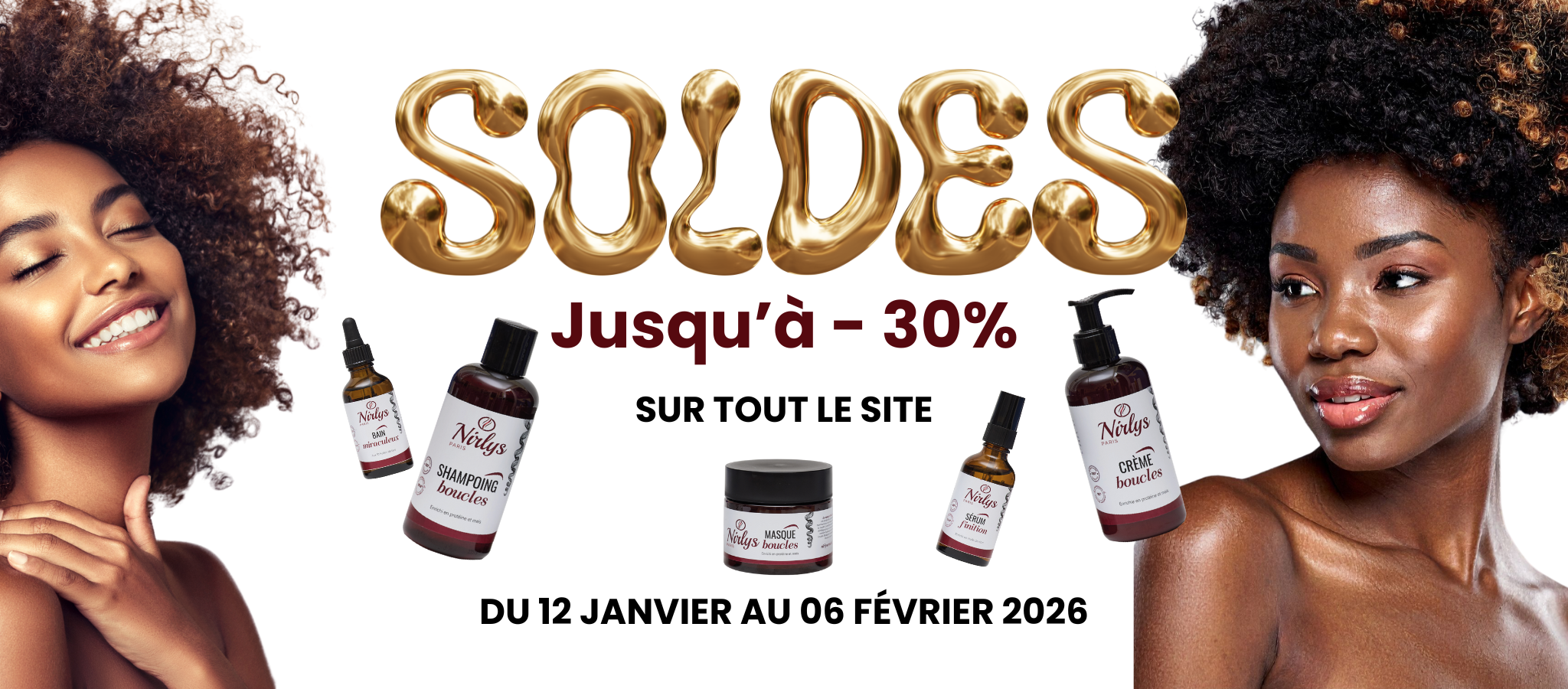 SOLDES H 2026 Cheveux - Nirlys Paris