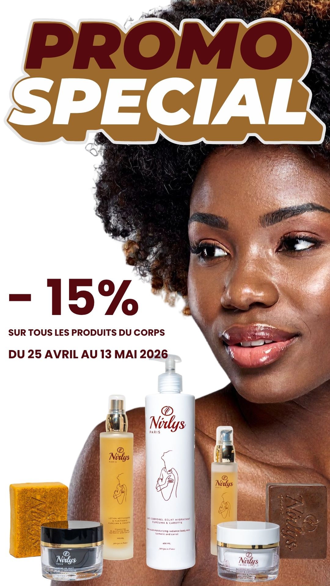 Rencontrez votre vraie beauté - les soins quotidiens à base d'ingrédients naturels par Nirlys