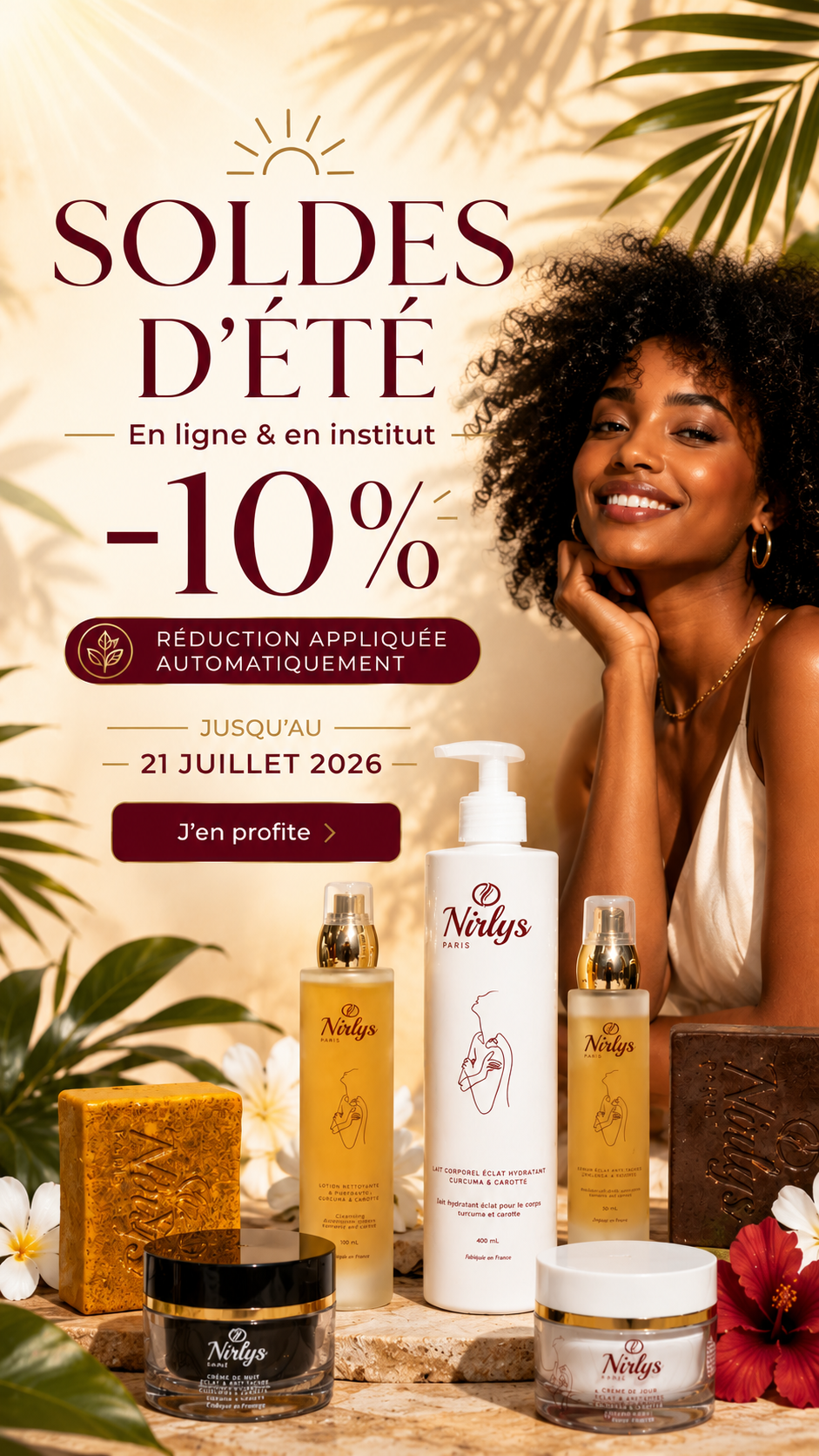 C'est les Soldes d'Été chez Nirlys Paris