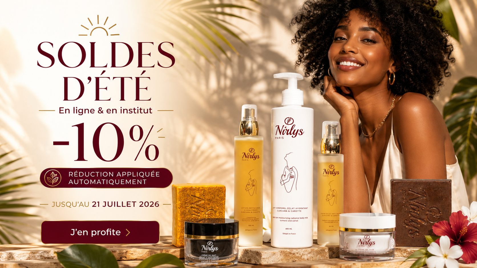 C'est les Soldes d'Été chez Nirlys Paris