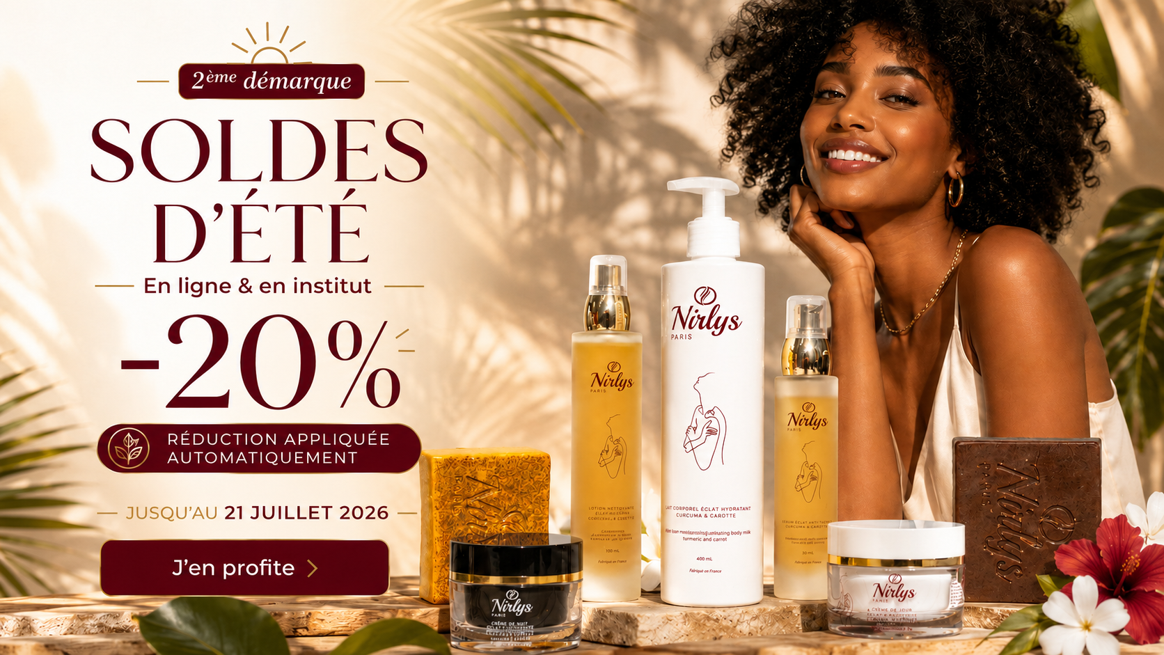 C'est les Soldes d'Été chez Nirlys Paris