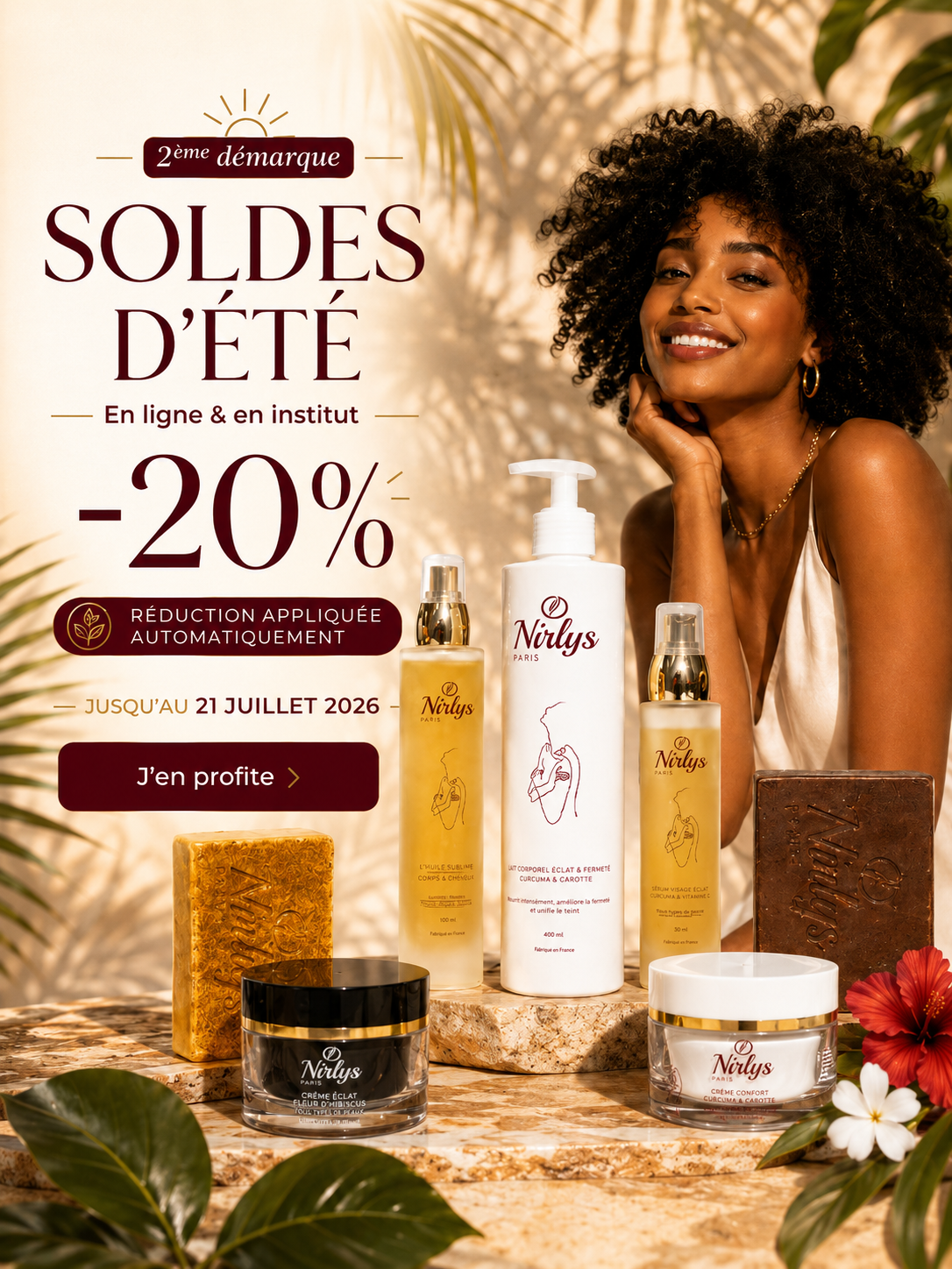 C'est les Soldes d'Été chez Nirlys Paris